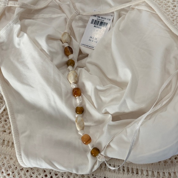 Abercrombie & Fitch Beaded Crochet Style Maxi Dress - Picture 6 of 8